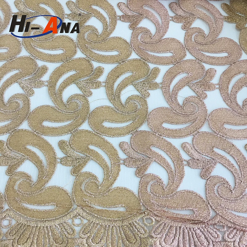polyester cotton lace fabric