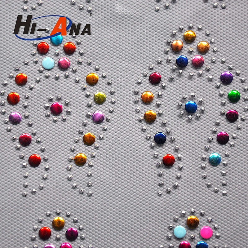 Over 95% accessories exported Custom Gift hotfix stencils rhinestone design patterns