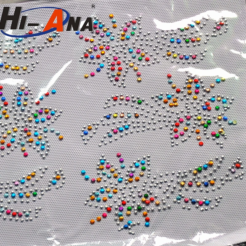 hi-ana rhinestone3 Over 95% accessories exported Top quality iron on rhinestone transfer