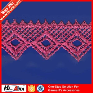 One to one order following Fashion design polyester lace