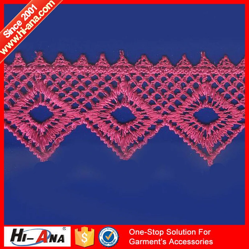 One to one order following Fashion design polyester lace