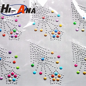 high productivity ensures timely delivery multi color crystal rhinestone motif for dresses