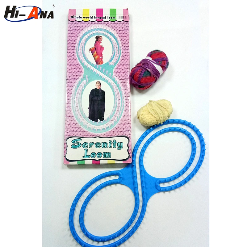 High Quality DIY plastic weaving loom 8 shape Serenity loom knitting loom