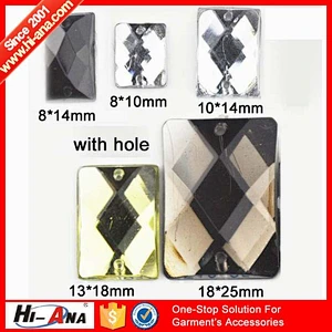 Advanced equipment Color brilliancy decorative rhinestones