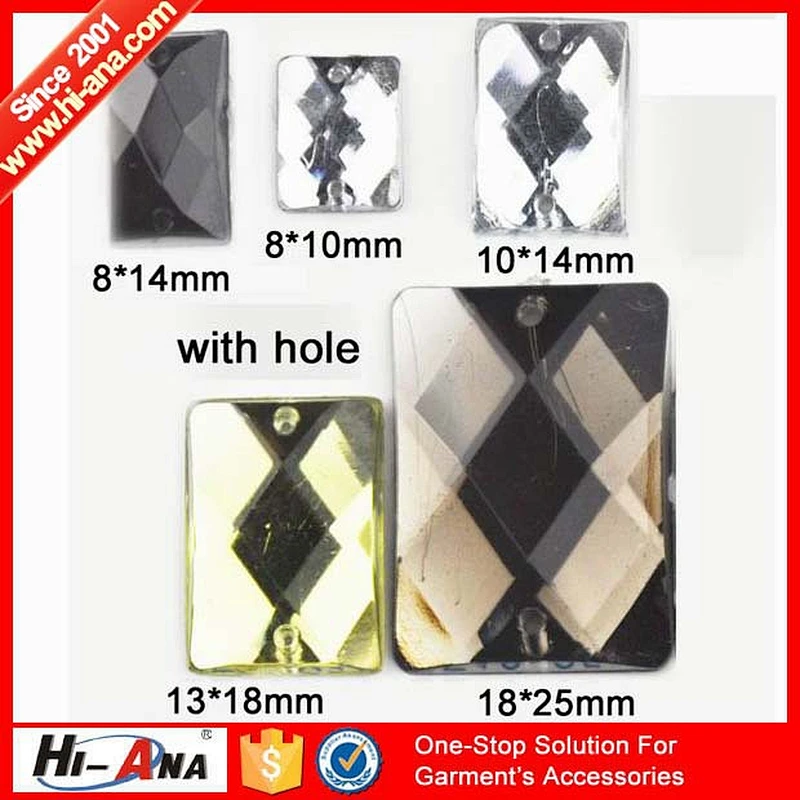 Advanced equipment Color brilliancy decorative rhinestones