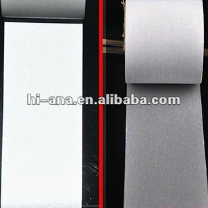 sew on reflective tape high inster reflective POLYESTER fabric tape