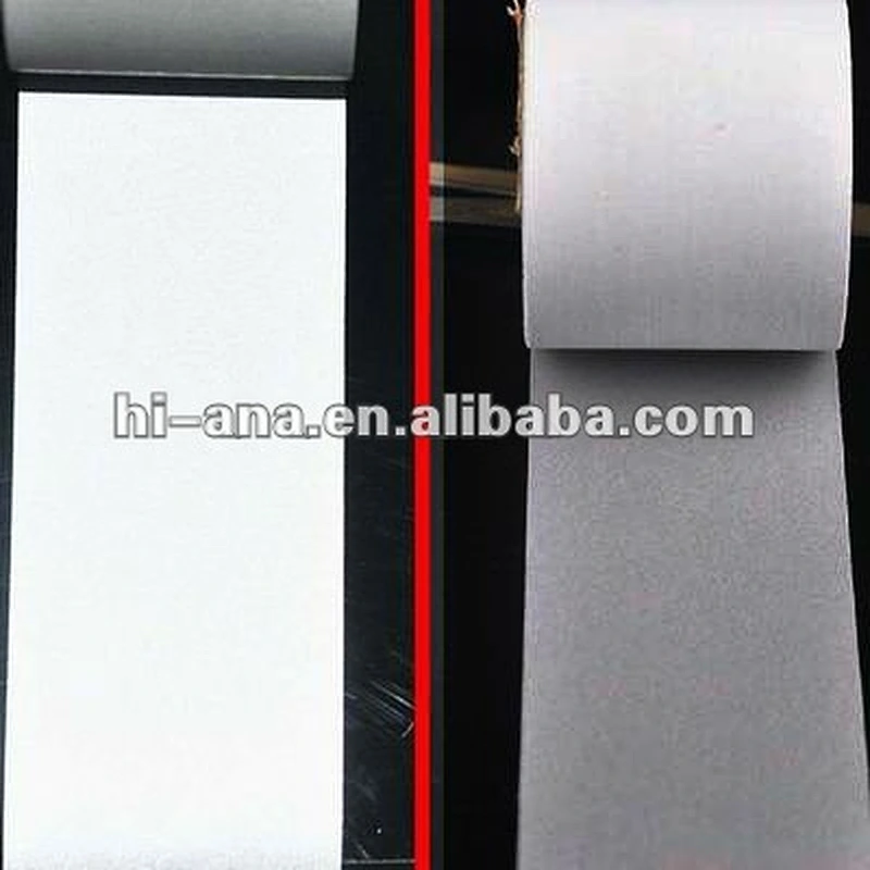 sew on reflective tape high inster reflective POLYESTER fabric tape