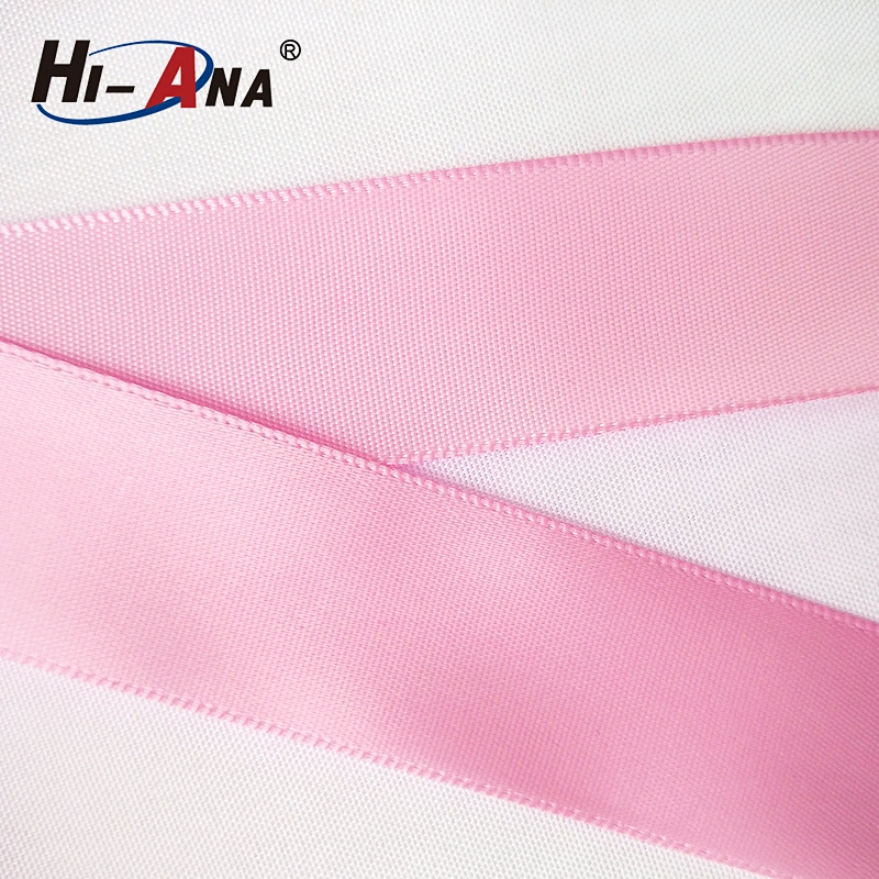 satin ribbon with waist wedding dress