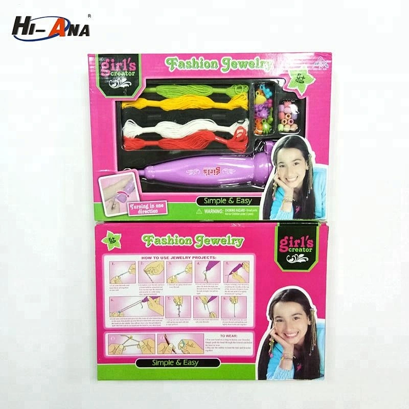 High quality girls'' creator Plastic Knitting Looms Wool weaver tools