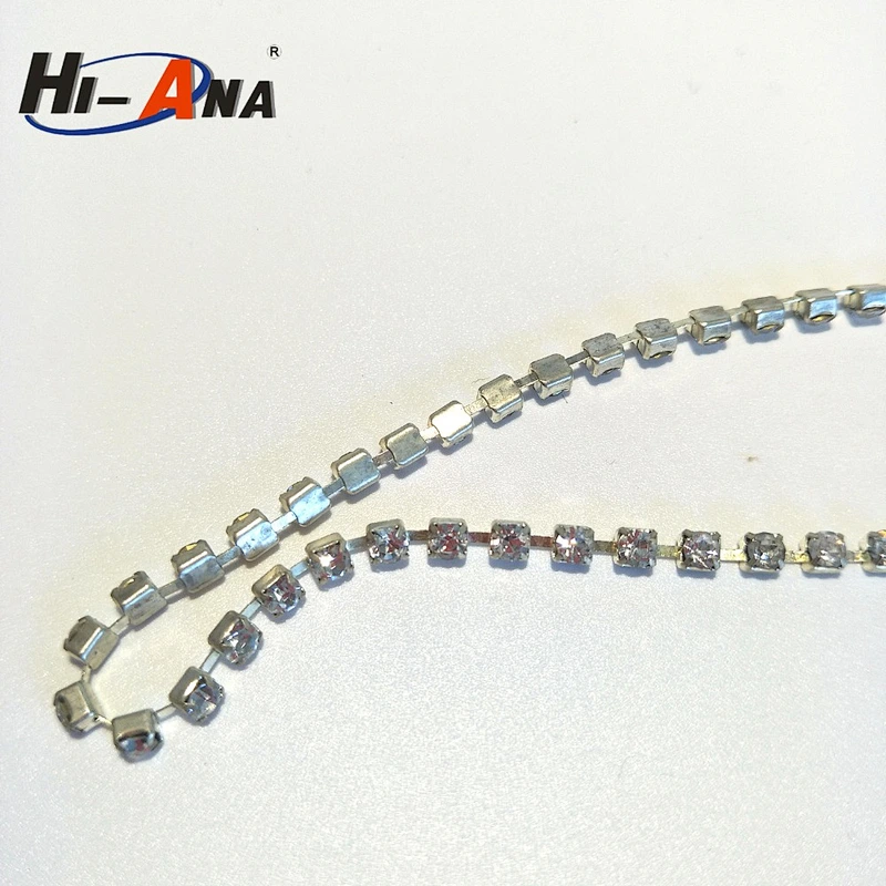 hi-ana rhinestone2 Over 15 Years experience various colors roll rhinestone cup chain