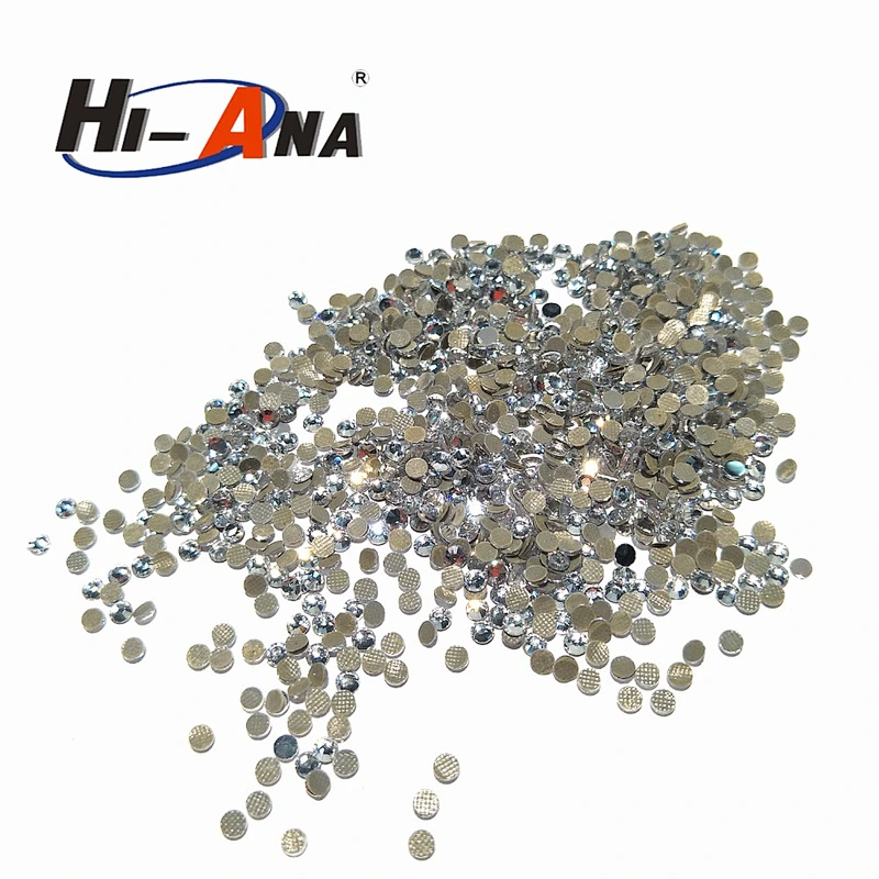 hi-ana rhinestone1 Custom made print logo Beautiful iron on rhinestone