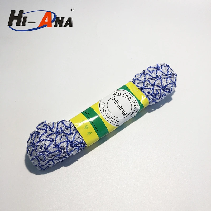 Metallic Yarn Ric-rac Lace
