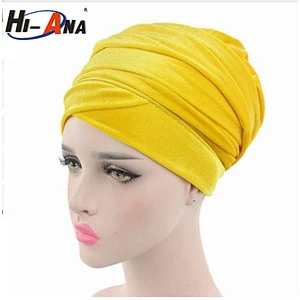 HI-ANA Musilm velvet turban head wrap head tie