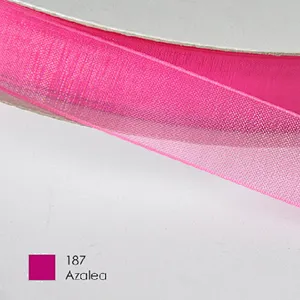 hi-ana ribbon 102 galloon silk sheer organza ribbon for gift packaging Beautiful Wedding decorative ribbon