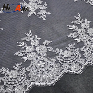 Your one-stop supplier Ningbo embroidery lace curtain fabric