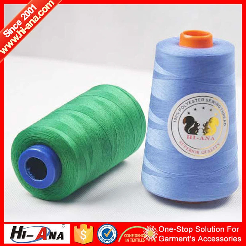 Over 15 Years experience High quality eco-friendly black sewing thread