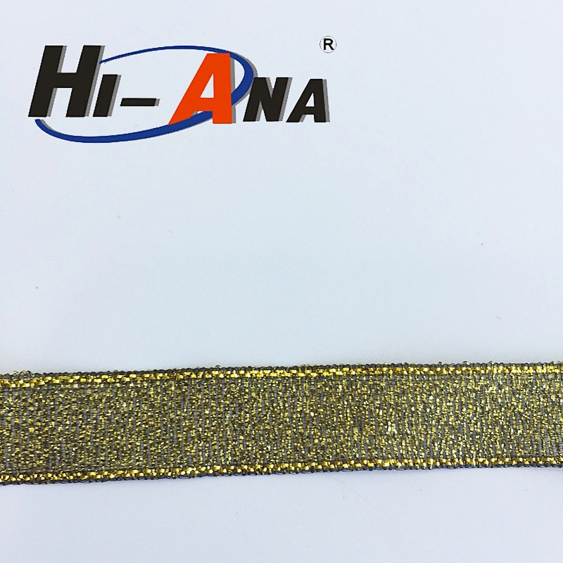 gold metallicribbon