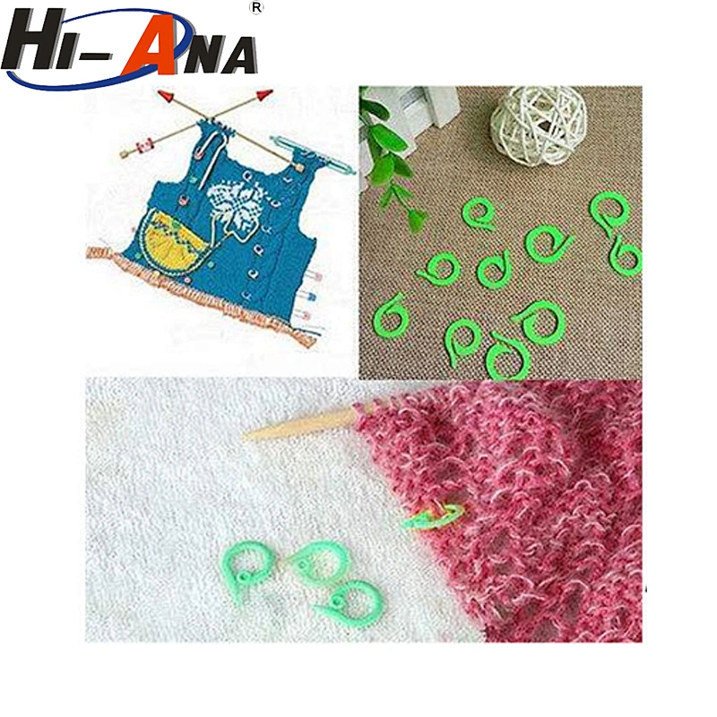 High quality plastic opening loop opening marking ring knitting tool