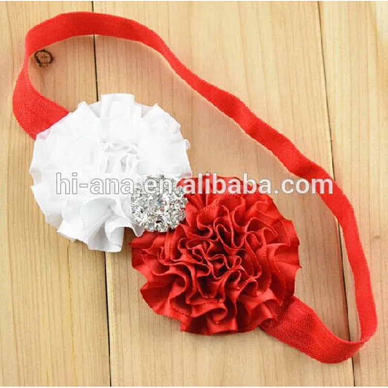 2016 Burst Satin Ribbon Floral with children's Christmas headdress 26-color spot