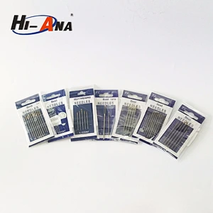 One stop solution for Good supplying 10 count per card hand sewing needles kit