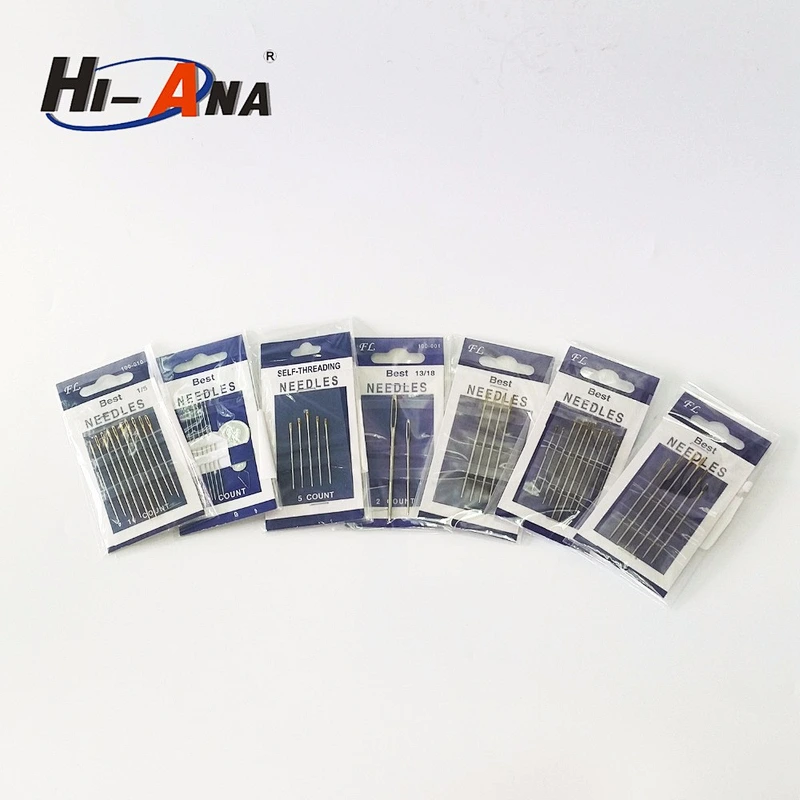 One stop solution for Good supplying 10 count per card hand sewing needles kit