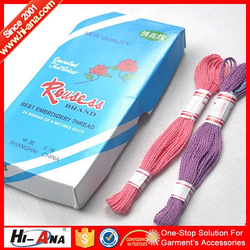 20 QC staffs ensure the quality best selling black cotton thread