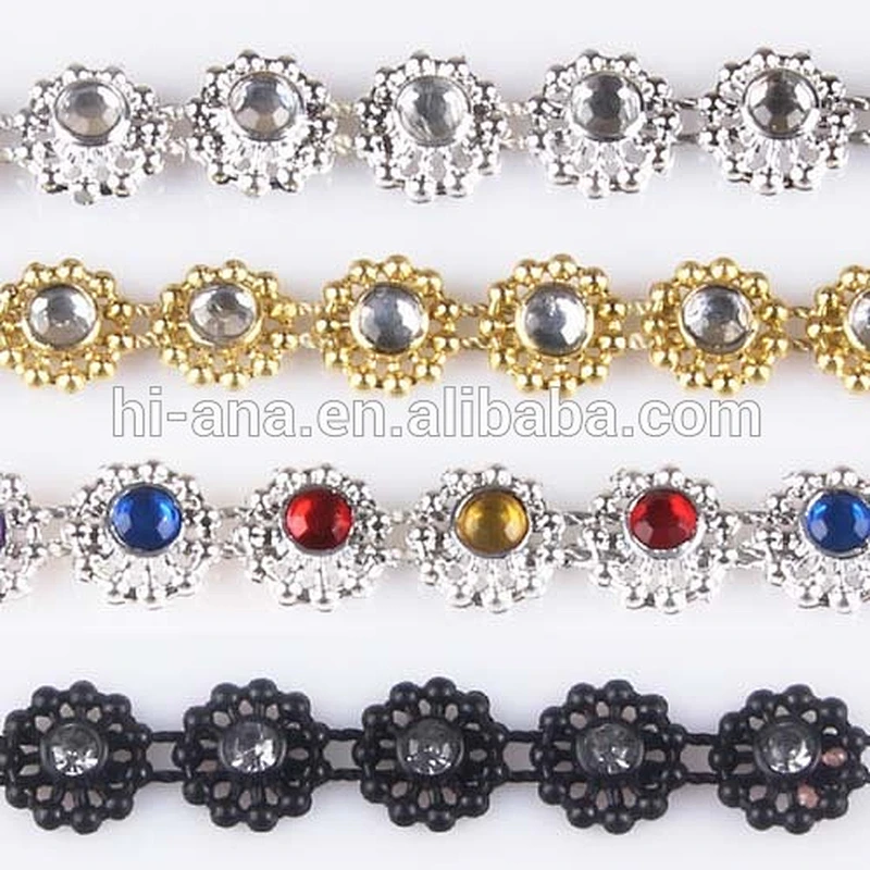 crystal rhinestone trimming