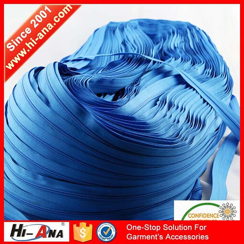 24 hours service online color teeth 36 inch zipper