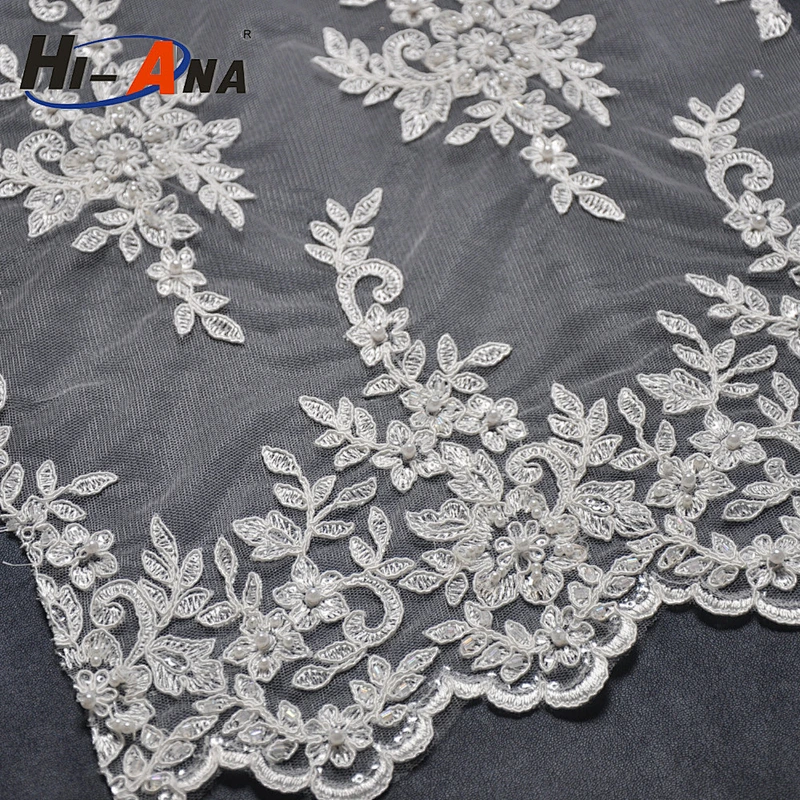 hi-ana lace2 OEM Custom made top quality Cheaper embroidery lace applique