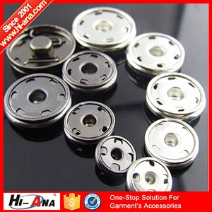 hi-ana button2 OEM Custom made top quality Cheap color spring press stud