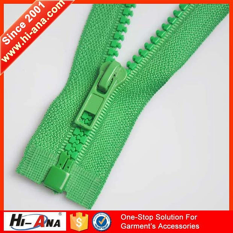Custom made print logo ningbo plastic zipper repair