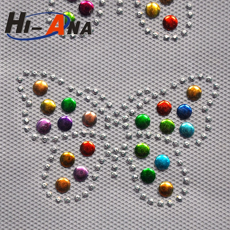 5.5 million units monthly from a 15year supplier multi color rhinestone iron on patches