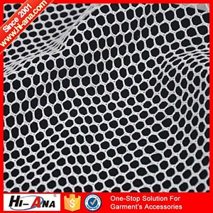 hi-ana fabric3 Familiar in OEM and ODM multi color polyester mesh fabric transparent