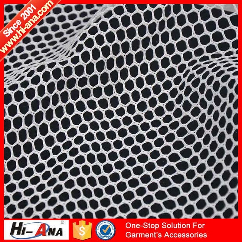 hi-ana fabric3 Familiar in OEM and ODM multi color polyester mesh fabric transparent
