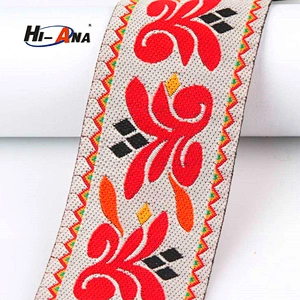 width:34mm traditional jacquard tape China supplier