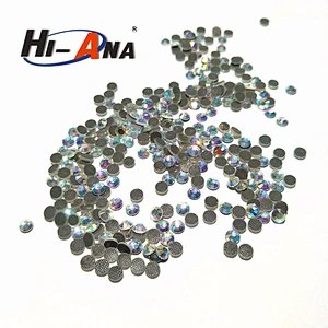 Free sample available Yiwu flat back rhinestones wholesale