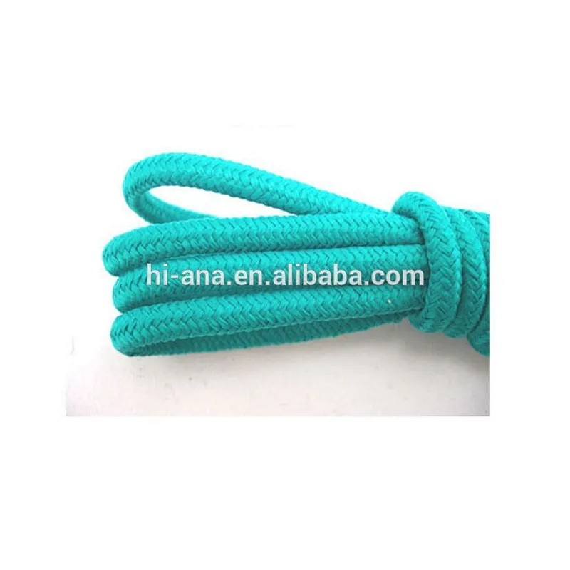 Outdoor shoelaces / round color round belt climbing sports laces 1.3 wholesale
