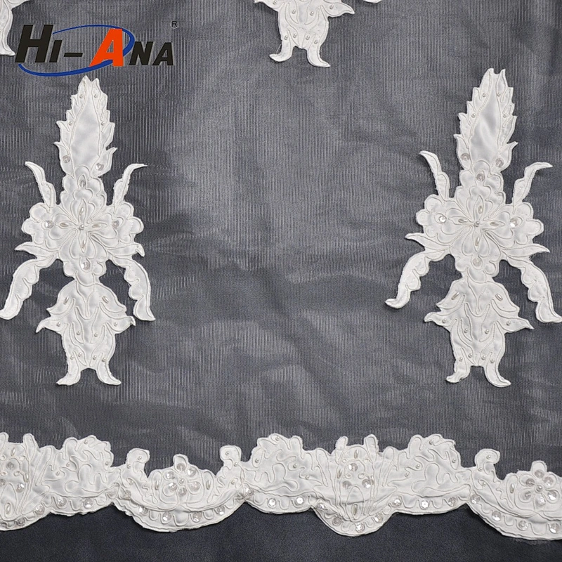 5.5 million units monthly from a 15year upplier Hot sale lace embroidery fabric
