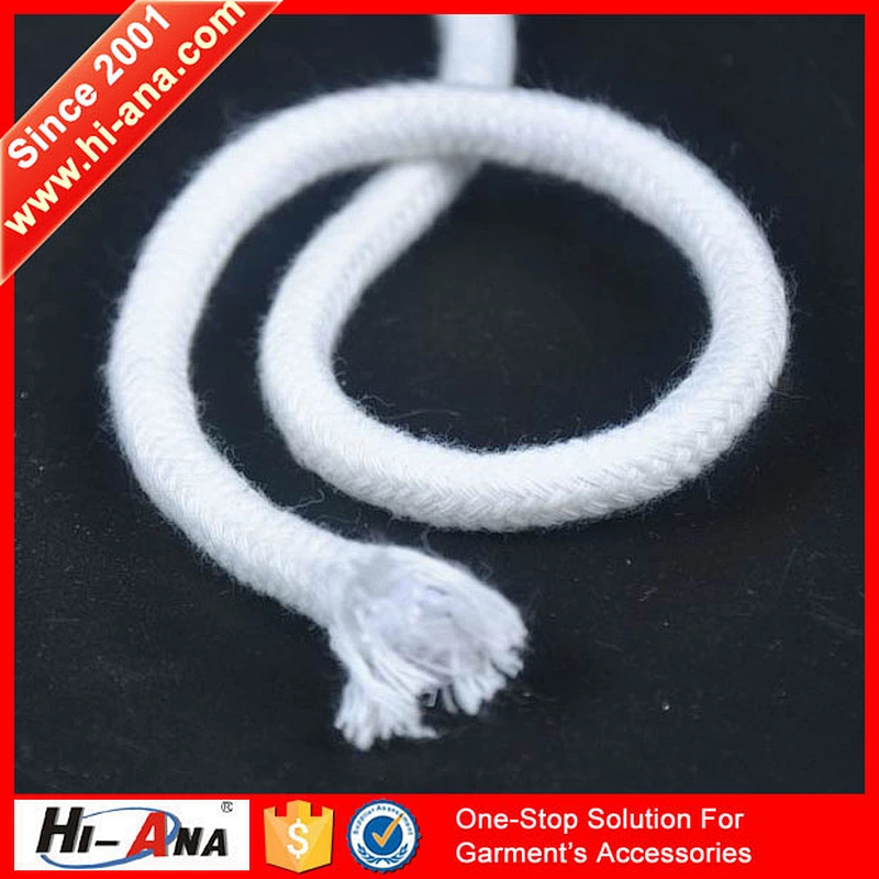 hi-ana cord3 15 years factory experience Good supplying 5mm cotton cord
