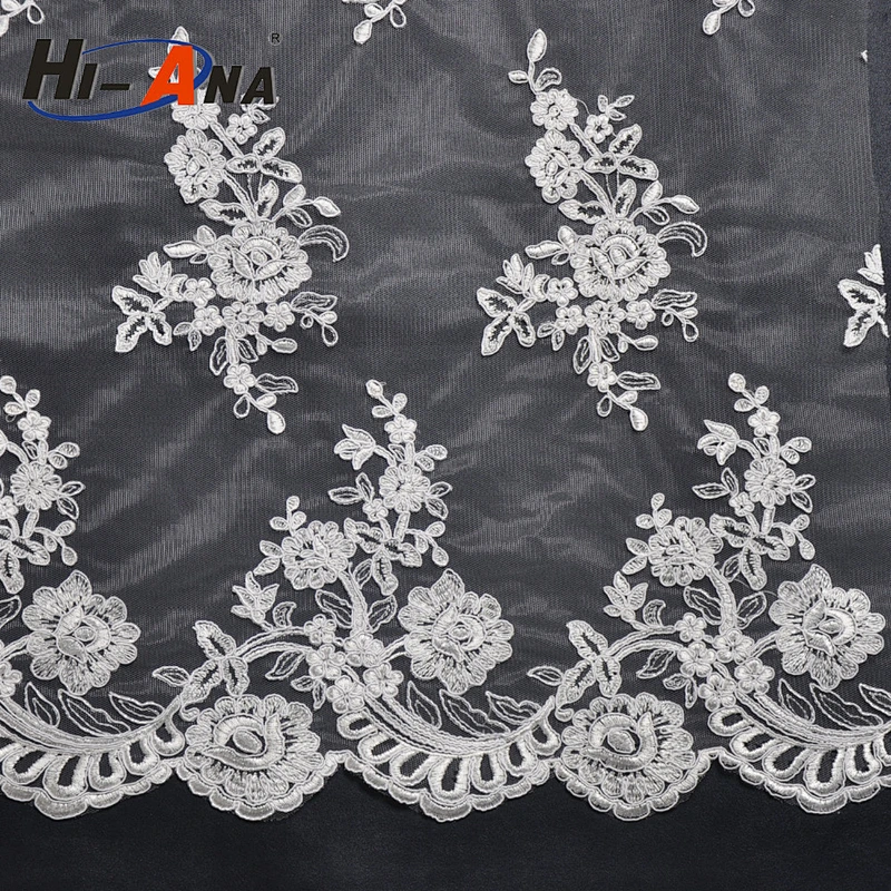 20 QC staffs ensure the quality Finest Quality lace market in guangzhou