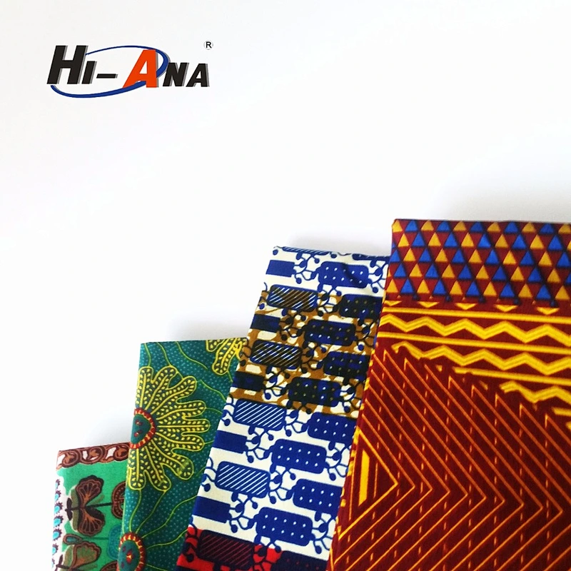 african real wax cotton fabric with gold Plated