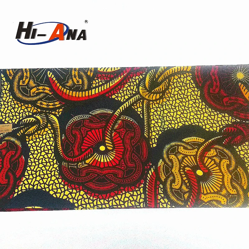 African fashion and Gold style Wax Fabric