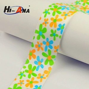 printed satin ribbon