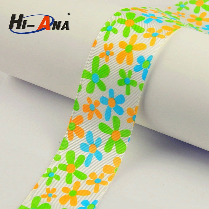 printed satin ribbon
