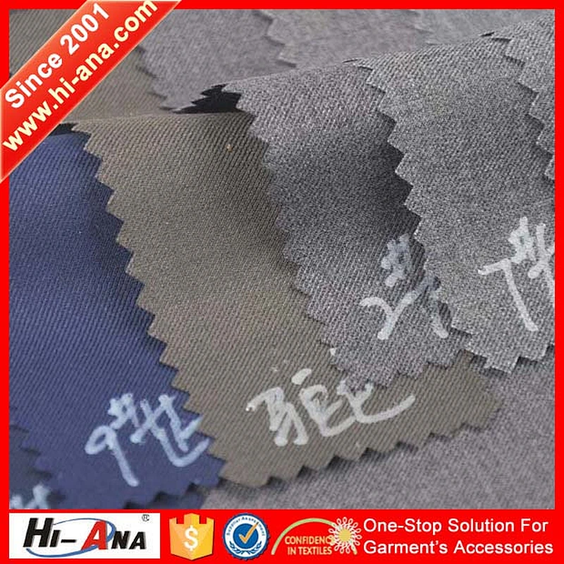 hi-ana fabric2 One to one order following Fashion garment softextile suit fabric