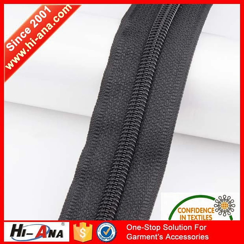 Team race and club Custom long chain nylon zipper