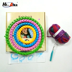 Fashionable Design Various Models Plastic round diy knitting loom