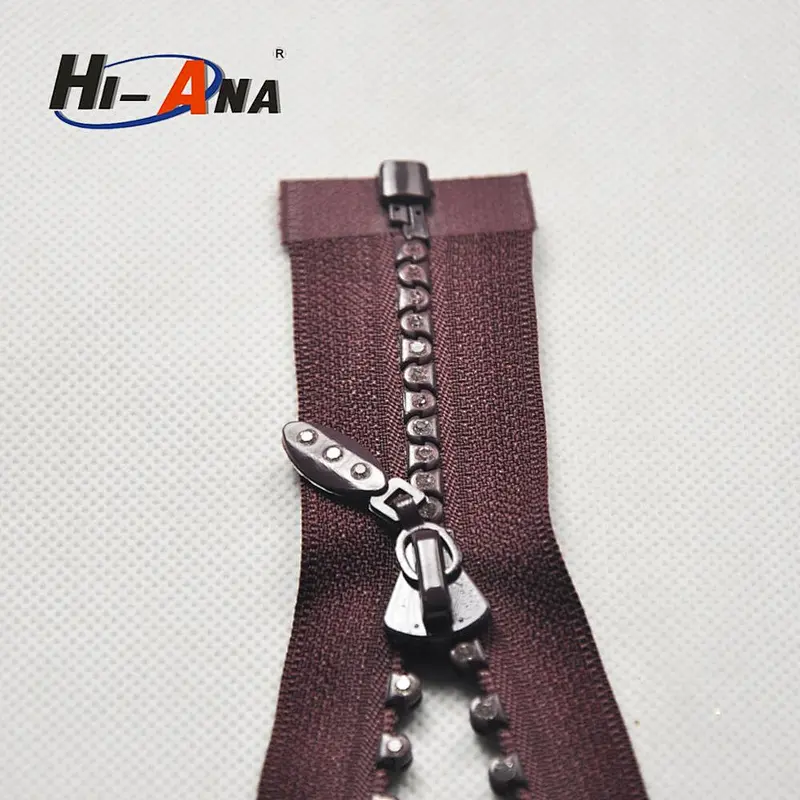 hi-ana zipper3 Fashion decorative metal rhinestone zipper