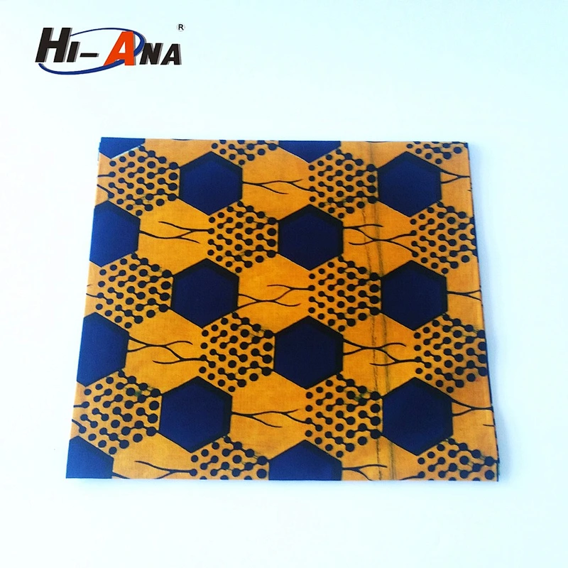 hi-ana fabric2 20 QC staffs ensure the quality Multicolor ankara african wax print fabric
