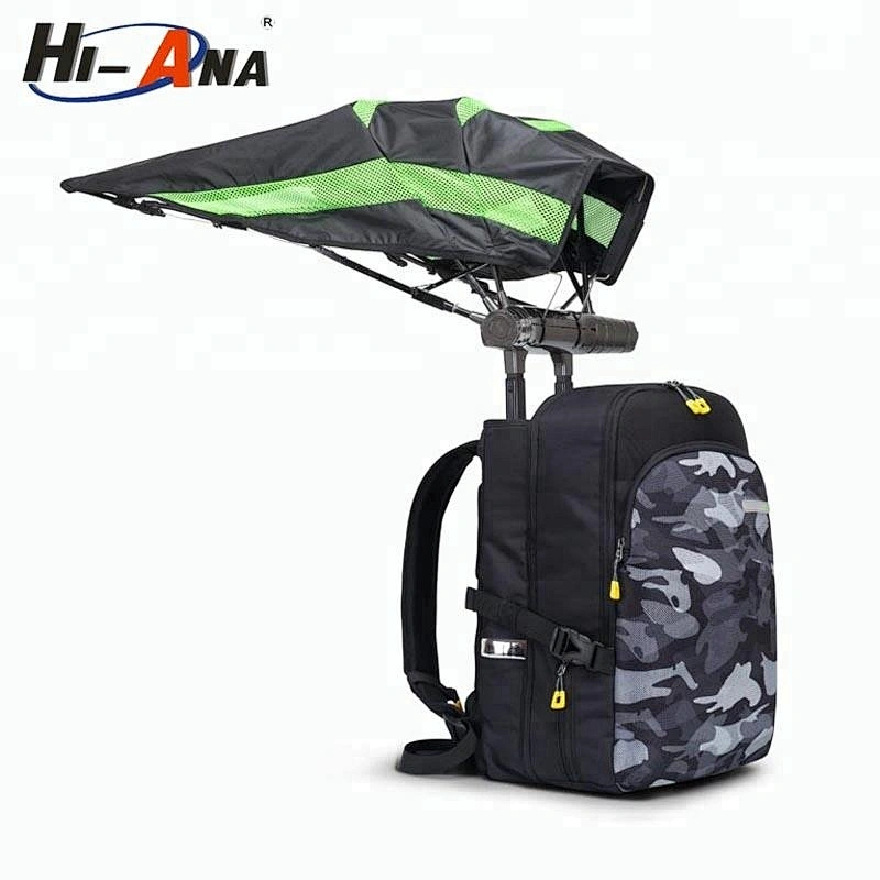 Standard design smart music backpack umbrella outdoor travel camouflage backpack large capacity sports backpack